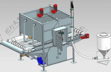 自动废水处理机机械模型