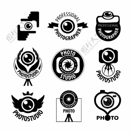 摄像传媒logo标志