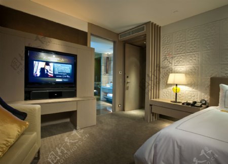 上海浦东洲际酒店客房设计图片