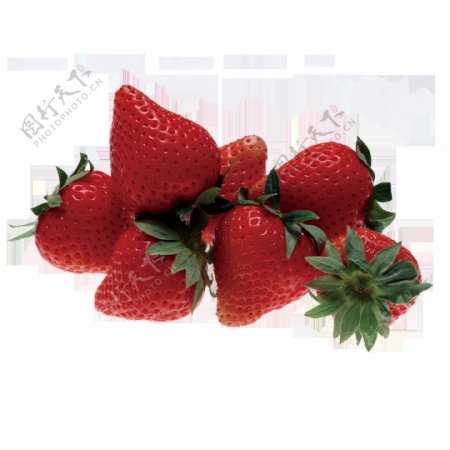 高清草莓唯美素材
