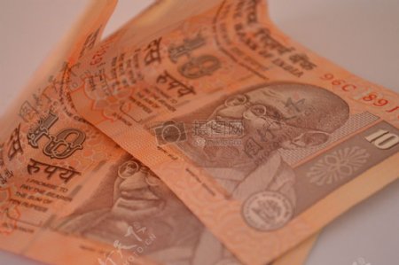 印度10卢比纸钞