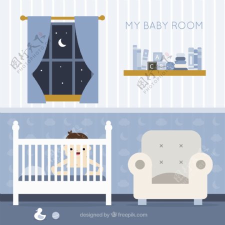 梦幻般的婴儿室