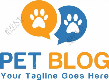 宠物博客logo