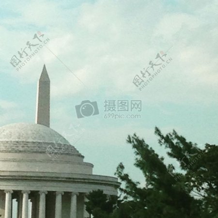 华盛顿和杰斐逊纪念碑