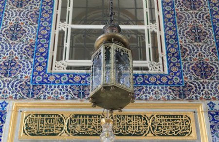 清真寺的灯笼