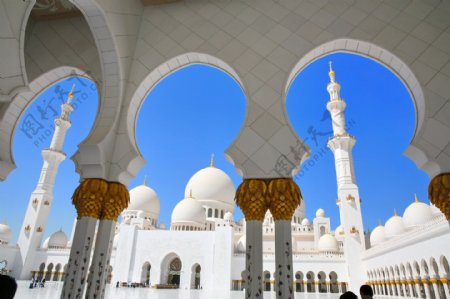 阿联酋阿布扎比大清真寺
