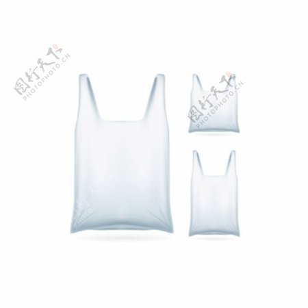 白色塑料袋设计