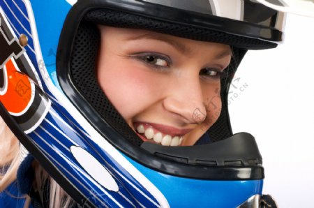 摩托车赛车头盔图片