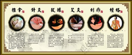 中医文化养生海报1