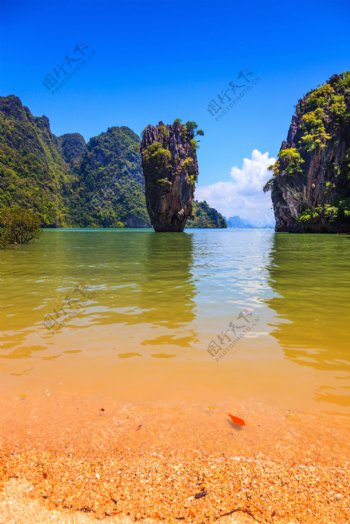 美丽泰国海岸风景