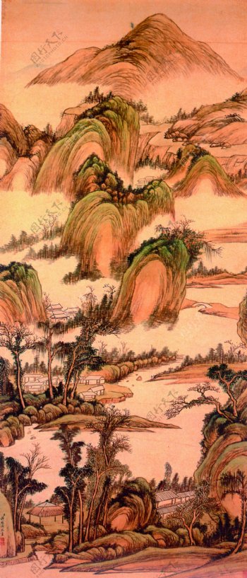 山水名画中国画古典藏画0014