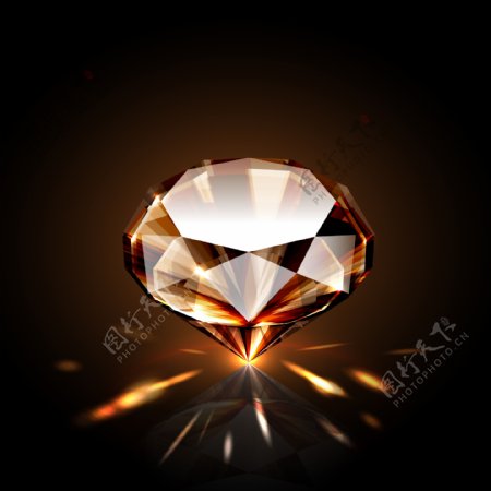 一颗美丽的钻石图片