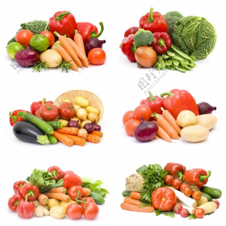 各种蔬菜营养搭配图片