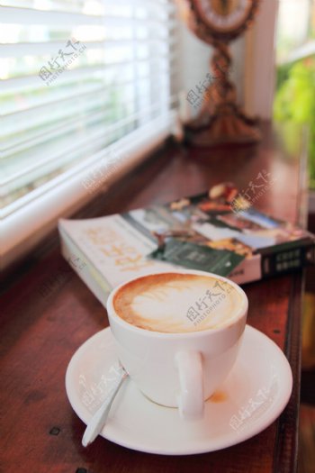 休闲的咖啡时光图片