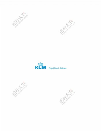 KLM4logo设计欣赏KLM4民航业标志下载标志设计欣赏