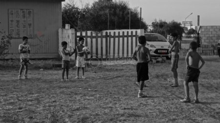 黑色黑色白色黑色和白色图片摄影孩子们球足球体育