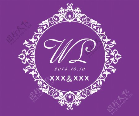 婚礼主题logo设计