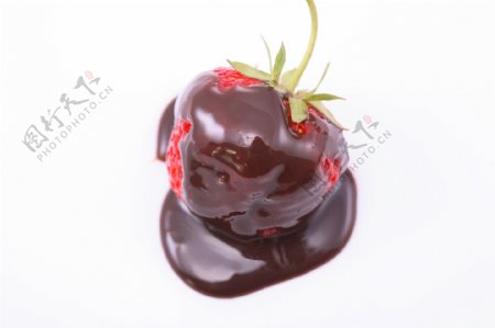 香浓草莓巧克力图片