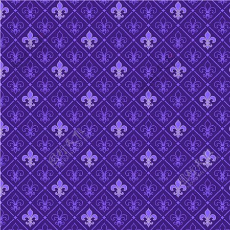 紫色格子纹矢量图片