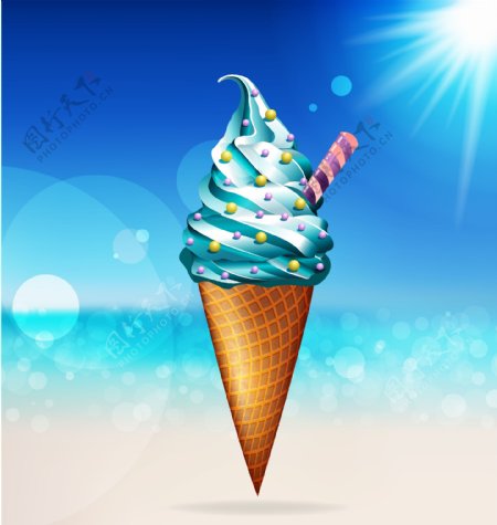 夏季冰淇凌