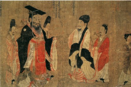 a历代帝王图人物画中国古画0071