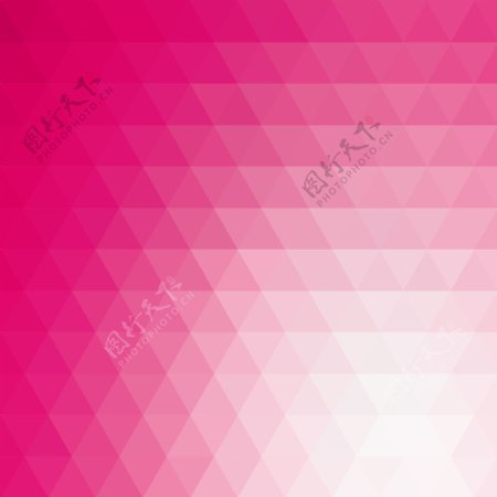 粉红多边形背景设计