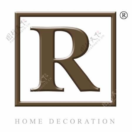 字母R矢量logo