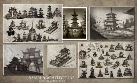 亚洲建筑教程