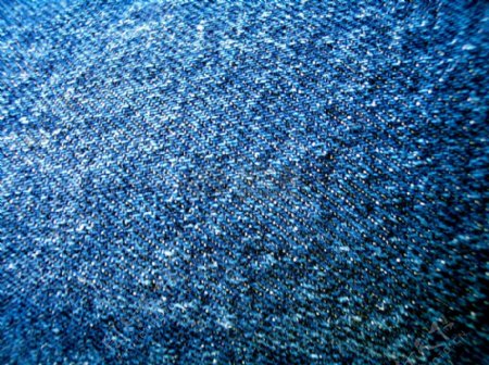 蓝色纹理的针织布