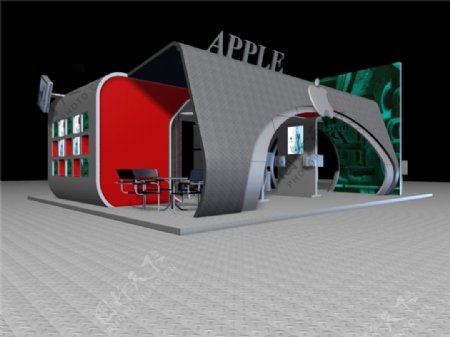 苹果手机展厅设计