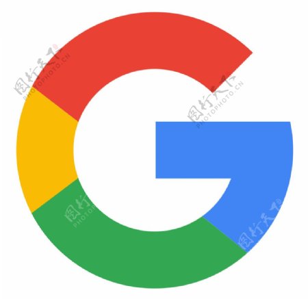 谷歌彩色G标志sketch素材