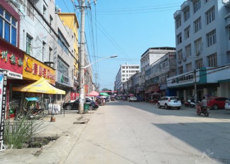 竹瓦镇街道一景