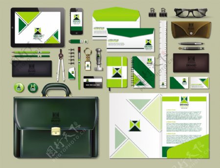 绿色设计商务文具