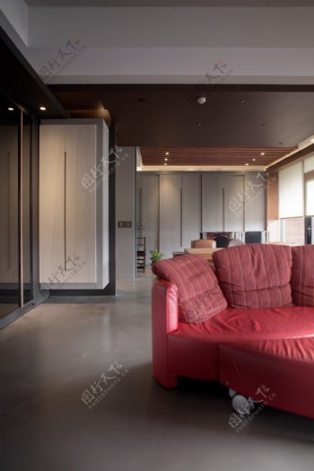 简约风室内设计客厅沙发效果图