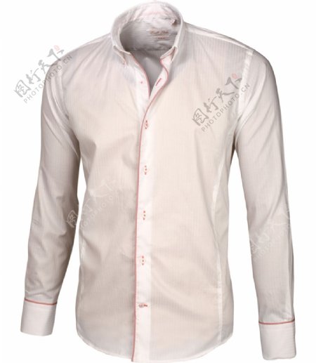 白色正式衬衫免抠png透明图层素材