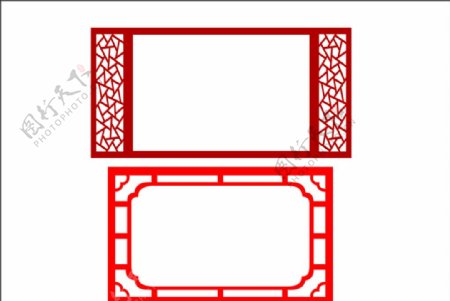 中式古典画框