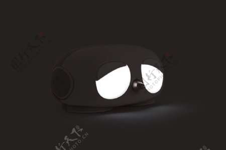 黑色眼罩电子科技产品JPG