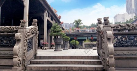 岭南风情文化古建筑摄影