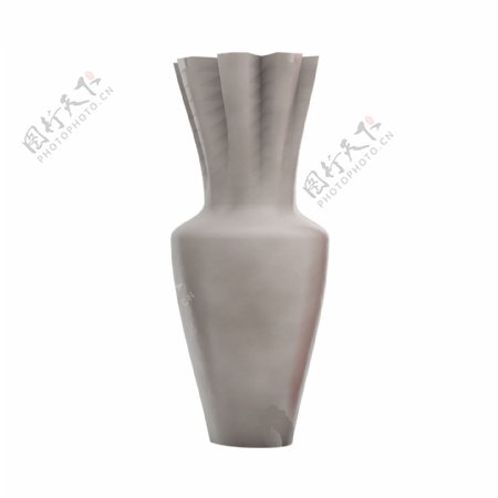 灰色现代欧式艺术花瓶生活装饰用品陶瓷瓶子