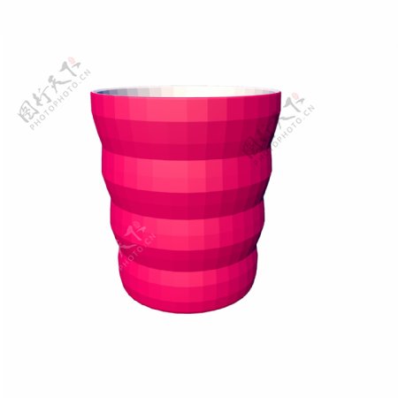 原创立体生活用品水杯马克杯彩色装饰图案
