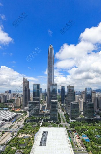 深圳中央商务区建筑群