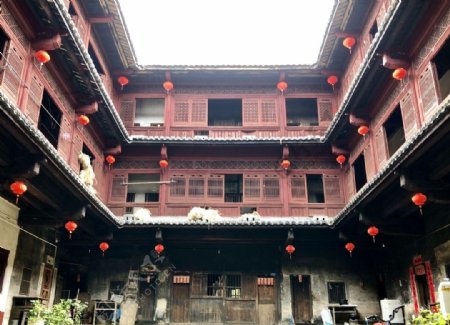石寨长寿古村特色建筑