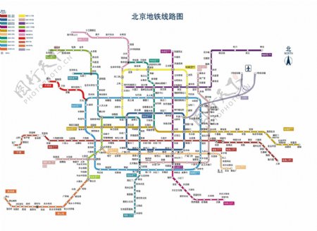 北京地铁线路图2018年最新