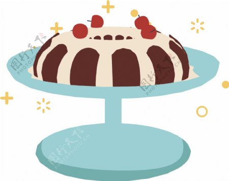 蛋糕食物图形可商用元素