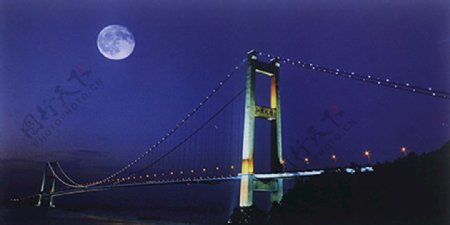 江阴大桥夜景