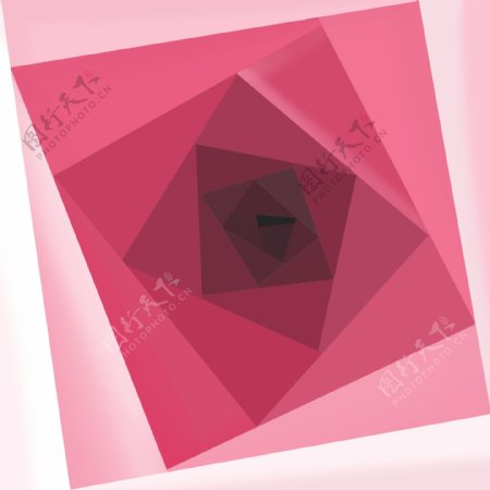 粉色三角渐变背景素材