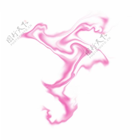粉色梦幻风流动液体PNG元素