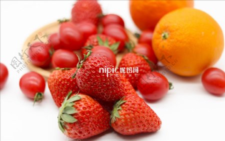 草莓水果组合
