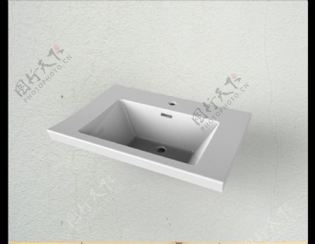 卫浴台盆3d模型