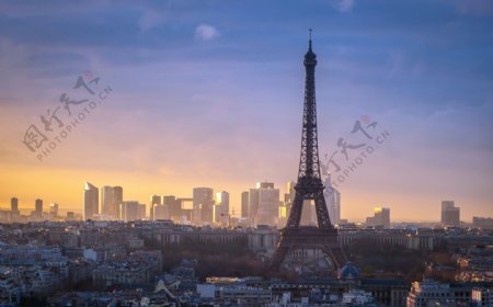 巴黎高清摄影风景画